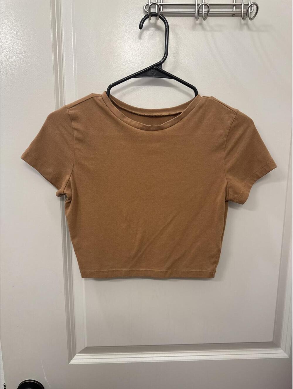 Wild Fable Brown Crop Top